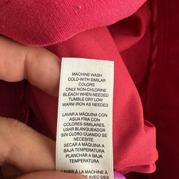 2/$30 White House Black Market Straight Mini Pencil Skirt Dark Red 6 #A0135 - Picture 7 of 9